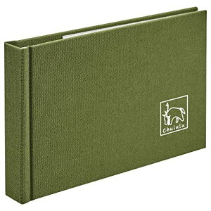 ハクバ HAKUBA アルバム Chululu(チュルル) ポケットアルバム STOFF(ストフ) Lサイズ 40枚収納 フォレストグリーン ACHL-STFL40FG 布製表紙 高透明フィルム採用 メモ欄付