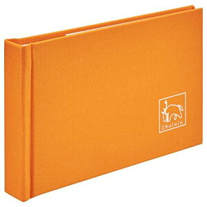 ハクバ HAKUBA アルバム Chululu(チュルル) ポケットアルバム STOFF(ストフ) Lサイズ 40枚収納 マリーゴールド ACHL-STFL40MG 布製表紙 高透明フィルム採用 メモ欄付