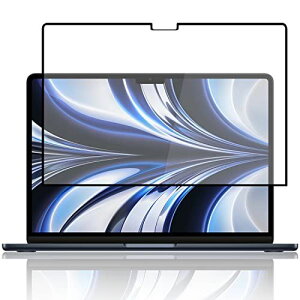 LOE(���G) MacBook Air 13.6 M2 �u���[���C�g�J�b�g �ی�t�B���� �g�S���� �J��Ԃ� �E���\ �E�F�u�J�����J�o�[ �t�� (�}�b�N�u�b�N�G�A�[ 13.6�C���` 2022 A2681�p)