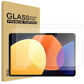 Newzerol【2枚】Xiaomi pad 5 pro 12.4インチ専用 強化ガラスフィルム 新型【旭硝子素材・0.26mm・2.5D・耐衝撃硬度9H・透過率・飛散防止・気泡防止】mipad 5 proタブレット用