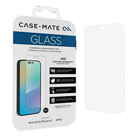 Case-Mate iPhone 14 Pro Max 用 ガラス フィルム Glass Screen Protector CM049330