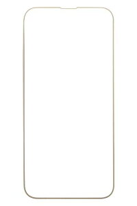 iFace iPhone 14 Plus 専用 ガラスフィルム ラウンドエッジ 画面保護シート (ベージュ) iPhone2022 6.7inch 2レンズ