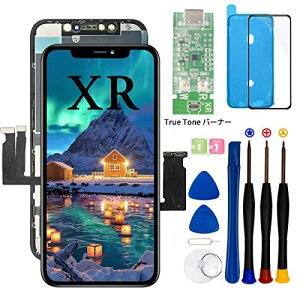 OFFOF iPhone XR tgpl tpl LCD ʌ? ʏC tTure Tone߂̃c[^ +یtB+hV[ti 6.1C`j