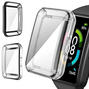 Miimally2ZbgzΉ Huawei band 7/band 6/honor band/band 6 pro Jo[ tB Sʕی TPUގ dCbLH ߗ Ռz t@[EFC band ...