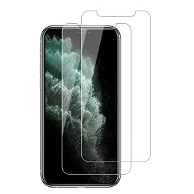 【2枚セット】iPhone 11 Pro/iPhone XS/X 用 ガラスフィルム iPhone 11 Pro/iPhone XS/X 液晶保護フイルム ...