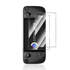 【2023年強化モデル】Steam Deck ガラスフィルム 用 Sungale 2枚入り Steam Deck 画面 保護フィルム 硝子素材 9H 硬度 2.5Dラウンドエッジ加工 画面保護フィルム 全面保護 指紋防止