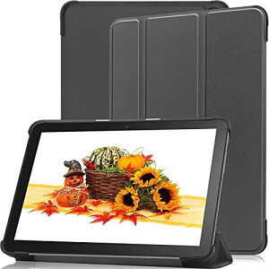 �Ή� Amazon Kindle Fire HD 8 2022 �J�o�[ for Fire HD 8 Plus �P�[�X�y2022�N���� ��12����&��10����z ���ʗp�� �P�[�X�J�o�[ �X�^���h�@�\�t�� �ی�P�[�X ... �u���b�N