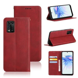 ZTE Libero 5G II A103ZT �P�[�X �蒠�^ �J�o�[ PU���U�[ �J�[�h���[ ���z�^ �ϏՌ� �P�[�X �}�O�l�b�g �X�^���h�@�\�t�� 5�F�iZTE Libero 5G II A103ZT �P�[�X �蒠�^ ���b�h