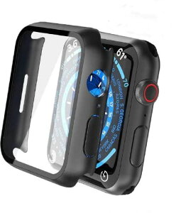 Misxi ΉApple Watch Series 8 / Series 7 45mm P[X, PCf SʕیJo[ ^KXtB h~ ϏՌ ߗ AbvEHb`V[Y S7/S8 45mm ubN