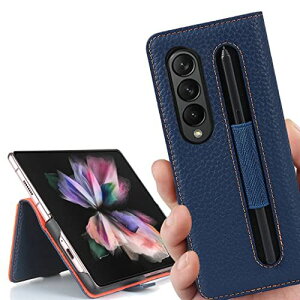 Galaxy Z Fold4 �P�[�X �蒠�^ S�y�� Spen ���[ �K�p SC-55C �P�[�X SCG16 �P�[�X Galaxy Z Fold4 5G �P�[�X ZFold4�P�[�X �T���X�� �M�����N�V�[ �t�H�[���h4 ... �l�C�r�[-���C�`��