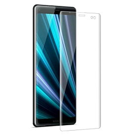 【全面保護】Sony Xperia XZ3 ガラスフィルム 高透過率/日本旭硝子製/硬度9H SO-01L / SOV39 強化ガラス フィルム ...