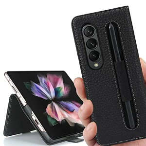 Galaxy Z Fold4 �P�[�X �蒠�^ S�y�� Spen ���[ �K�p SC-55C �P�[�X SCG16 �P�[�X Galaxy Z Fold4 5G �P�[�X ZFold4�P�[�X �T���X�� �M�����N�V�[ �t�H�[���h4 ... �u���b�N-���C�`��