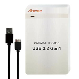 MMOMENT 2.5C` SSD / HDD P[X USB3.2 Gen1 n[hfBXNP[X HsvyType-A to Micro-B P[utz