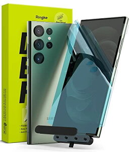 y2zyRingkezGalaxy S23 Ultra tB XN[ یtB Ringke Dual Easy Film [P[X/\tȒP/3D