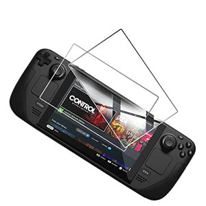 【二枚入り】FOR Steam Deck 用のガラスフィルム for Steam Deck 用のフィルム 液晶保護フィルムfor Steam Deck 用のケース 強化保護ガラス 硬度9H 衝撃吸収 透過率高 指紋防止