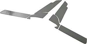 e-NV200���S�� �����ʃX�e�����X�u���b�N���b�L�s���[�p�l�� �o�C�U�[�L�p 6PC �y PIL-BLA-042 �z ME E0 0 e NV200 ���S�� e- NV 200 �C�[ �G�k�u�C �G�k���C