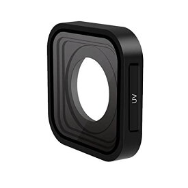ParaPace 保護レンズ交換用GoPro Hero 10/9 用 ブラックガラスカバーケース アクションカメラアクセサリーキット(ブラック) for GoPro hero 11/10/9 black(UV) 1個。