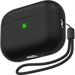 NIUTRENDZ ^ Airpods Pro2 P[X VJQیJo[  LED Sʕی h~ LYh~ ϏՌ ho Airpods Pro 2i2022jp (Airpods Pro Black