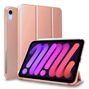 MS factory iPad mini6 �p �P�[�X �J�o�[ 2021 mini ��6���� �A�C�p�b�h�~�j6 �X�}�[�g�J�o�[ �I�[�g�X���[�v �P�[�X�J�o�[ ���[�Y�S�[���h IPDM6-SMART-RSGD iPad mini ( ��6���� 2021�N���f�� )