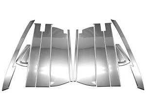 タンク M900A M910A 超鏡面ステンレスメッキピラーパネルバイザー有用 12PC 【 PIL−SIL−434 】 M900 M910 900 910