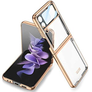 Miimall�y�����zGalaxy Z Flip 4 SCG17/SC-54C ��p �P�[�X �M�����N�V�[ Z Flip 4 SC-54C ���� �J�o�[ �V���v�� �C�菝�h�~ PC�ޗ� �y�� �h�Ռ� �ی�P�[�X �S�[���h