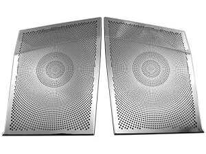 ハリアー 60 65 超鏡面ステンレスメッキダッシュボードスピーカーパネル 2PC 【 SPEAKER-066 】 ZSU60W ZSU65W ASU60W ASU65W ZSU60 ZSU65