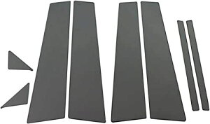 レガシィB4 BM9 BMM BMG 超鏡面ステンレスブラックメッキピラーパネル 8PC バイザー無用 【 PIL−BLA−373 】 レガシ レガシー レガシィ レガシィー レガシイ レガシイー B4