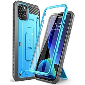 SUPCASE iPhone 11 Pro ケース 5.8インチ 2019 液晶保護フィルム 腰かけクリップ付き 米国軍事規格取得 耐衝撃 防塵 全面保護 UBProシリーズ iPhone11 Pro ブルー