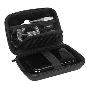 ProCase n[h EVA P[X Seagate Expansion Seagate Backup Plus X 1TB 2TB 4TB ϏՌ [P[X Western Digital My Passport |[^u 2.5 C` n[hfBXN USB 3.0 - ubN