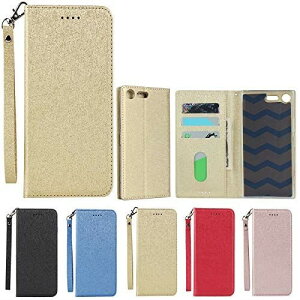 Eastwave �\�j�[ Sony Xperia XZ Premium SO-04J �P�[�X xperia xzpremium �P�[�X Case �蒠�^ �X�g���b�v�t�� ����PU��v ���邢�F �����}�O�l�b�g �g�уJ�o�[ �J�[�h�|�P�b�g �X�^���h�@�\ �֗� �S�[���h 02-�S