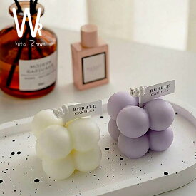 アロマキャンドル3個セット【WHITE ROOM〜ホワイトルーム019】ボンボンキャンドル ミニ キャンドル ポンポンキャンドル 韓国インテリア 韓国雑貨 癒し ろうそく フレグランス 香り 北欧 かわいい カフェ クリスマス