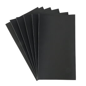 合皮補修シート 合皮 補修シート 6枚入り 15x25cm 厚さ0.8mm ソファー補修 レザー バイクシート補修 テープ 補修シート 貼るレザー シールタイプ フェイクレザー生地 椅子用 リメイク 破れ 裂け 強力粘着 防水 柔軟 伸縮性 ブラック 黒
