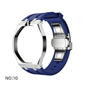 �y22-31���I�N�[�|�����p��16%OFF�z�������� Swatch AP Royal Pop �p��̌^�o���h �X�e�����X�P�[�X+�V���R���o���h �����x���g �ی�P�[�X �ϏՌ� �h�� �y�� �X�|�[�c �J�W���A�� ������� �� �X�E