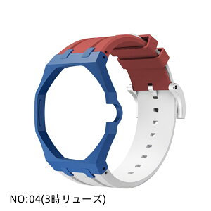 �y16-25���I�N�[�|�����p��15%OFF�z�������� Swatch AP Royal Pop�p��̌^�o���h �o�C�I�Z���~�b�N �P�[�X+�V���R���o���h �����x���g �ی�P�[�X �ϏՌ� �h�� �y�� �X�|�[�c �J�W���A�� ������� ��