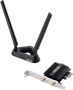 ASUS 2̃Aei AX3000 fAohPCI-E WiFi 6(802.11ax)A_v^[ PCE-AX58BT/J