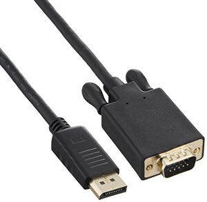 TTvC DisplayPort-VGAϊP[u(DisplayPortIX-~jD-sub15pinIX) 3m ubN KC-D