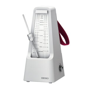 SEIKO SPM-400 White Metronome ZCR[ Uqgm[^zCg^^t