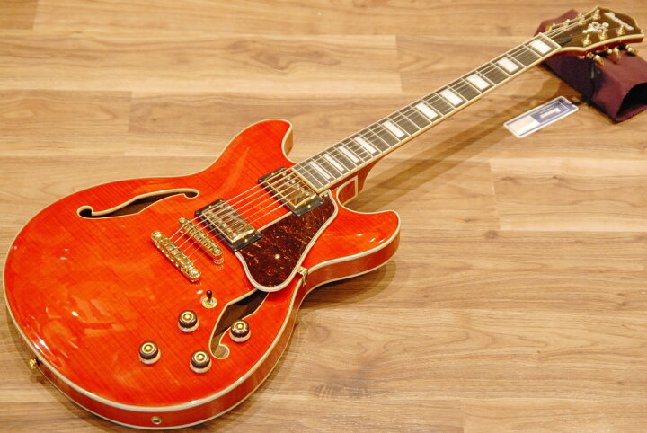 楽天市場】Ibanez AS93FM TCD (Transparent Cherry Red) Artcore 