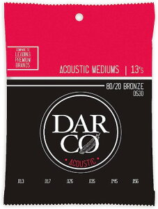 DARCO Acoustic Strings �yD530�z�_���R .013-.056 Medium 80/20 �u�����Y�^1�Z�b�g����