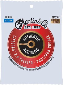 MARTIN Acoustic Strings 【MA550T】マーチン .013-.056 Medium フォスファーブロンズ／ミディアム1セット売り