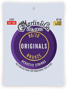 MARTIN Acoustic Strings �yM140�z�}�[�`�� .012-.054 Light 80/20�u�����Y�^���C�g
