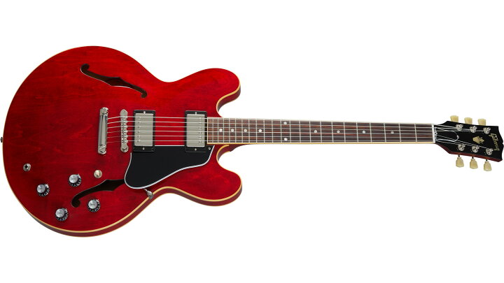 楽天市場】GIBSON ES-335 Sixties Cherry 《ギブソン 335》《セミアコ  