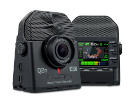 【送料込】ZOOM Q2N-4K Handy Video Recorder《ズーム ハンディ・ビデオ・レコーダー》4K録画 ハイレゾ録音 対応