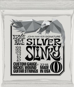 ERNIE BALL sA[j[{[ty2218zJOHN MAYER SIGNATURESILVER SLINKY 10.5 - 47ELECTRIC GUITAR^CUSTOM GAUGENICKEL WOUND^WEC[VOl`[