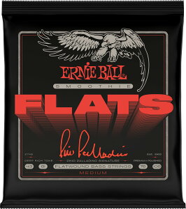 ERNIE BALL y2749zMedium Pino Pradino Smoothie Flats Bass Strings 43-108 GaugesA[j[{[tsx[XtstbgEhtssmEpfB[mt