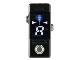 【送料込】KORG Pitchblack X mini［CHROMATIC PEDAL TUNER]《コルグ》ペダルチューナー