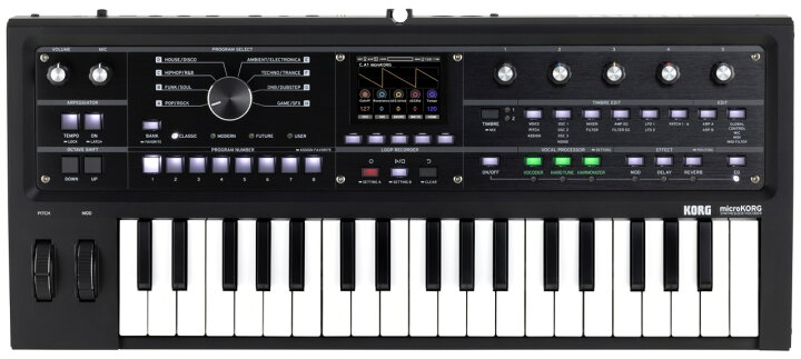 楽天市場】【数量限定】【専用ソフトケース付属】KORG microKORG 2 MBK 