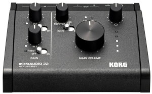 �y�������zKORG�s�R���O�tmicroAudio 22 - AUDIO INTERFACE -�s�I�[�f�B�I�E�C���^�[�t�F�[�X�t