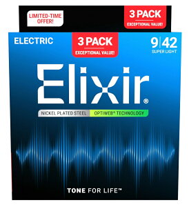 y3ZbgpbNzElixir [16571] [19002] BONUS PACK Electric Guitar OPTIWEBsNickel Plated Steelt(09-42)GLM^[pX[p[CgQ[W^{[iXpbN
