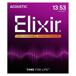 �y�V�p�b�P�[�W�zElixir �y16182�zAcoustic Guitar NANOWEB�sPhosphor Bronze�t(13-53)�A�R�[�X�e�B�b�N�M�^�[�p�^�t�H�X�t�@�[�u�����YHD Light�Q�[�W